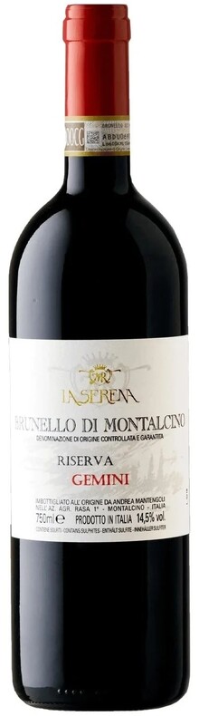 Brunello di Montalcino Riserva Gemini 2012